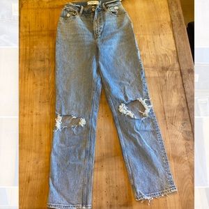 Abercrombie & Fitch 90s Straight Ultra High Rise Jeans